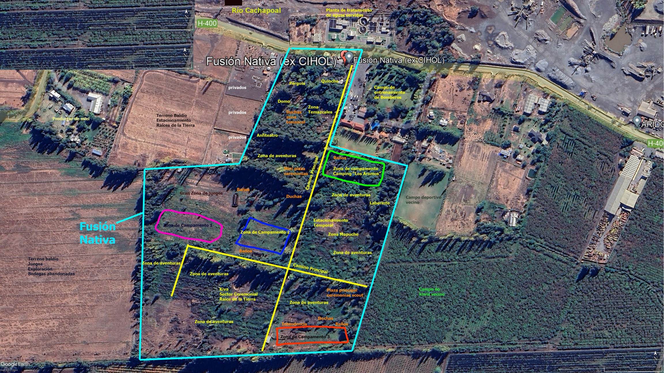 Mapa Fusión Nativa 4K